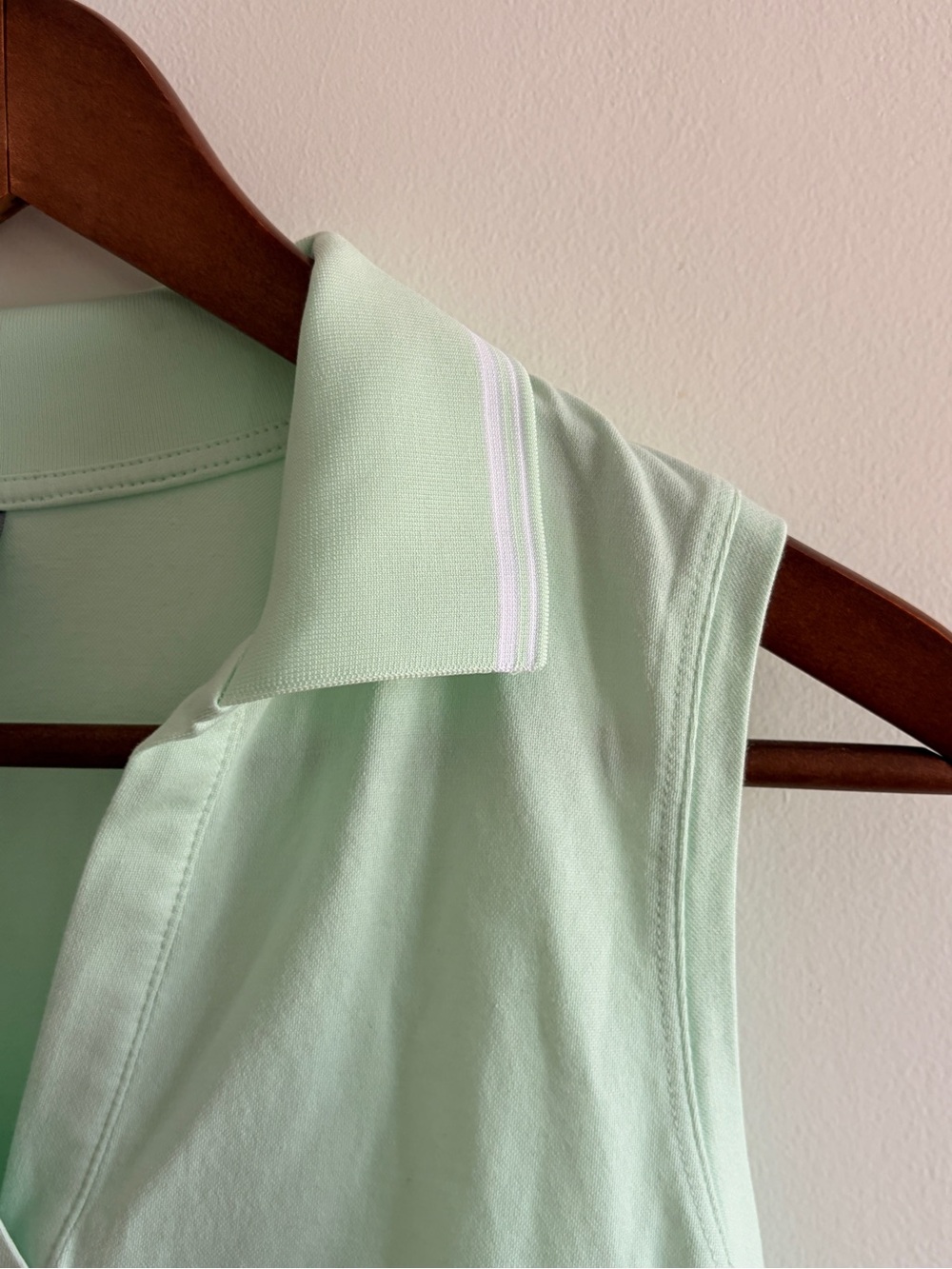 Joe Fresh Mint Sleeveless Polo Dress - Picture 3 of 6